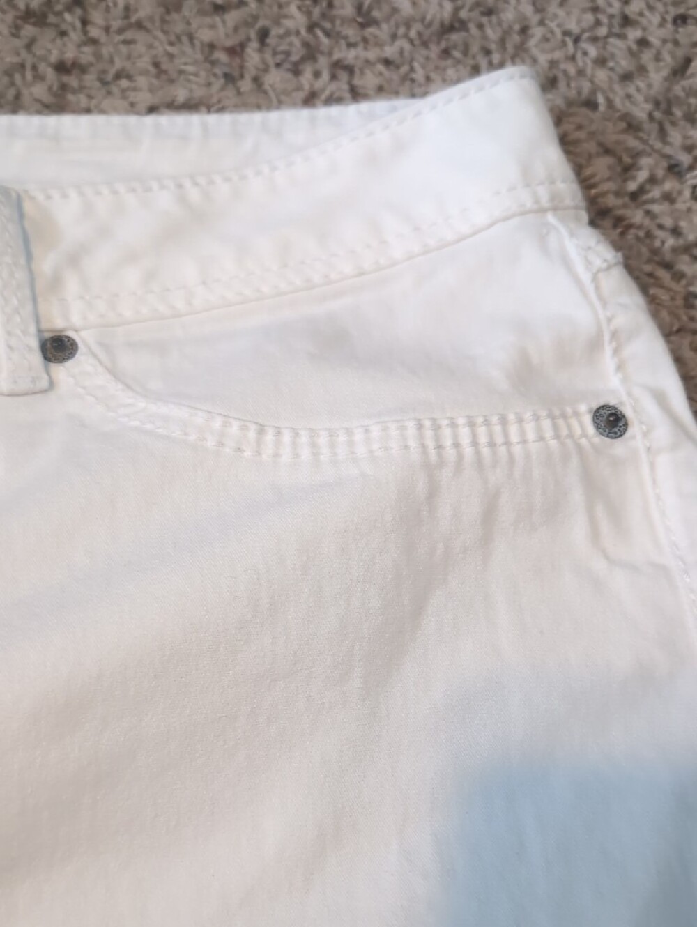 Simply Emma Women's White Plus Size Denim Jeans Size 20 W - Picture 7 of 15
